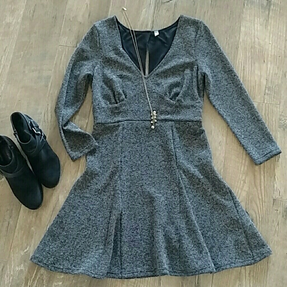 Free People Tweed knit dress